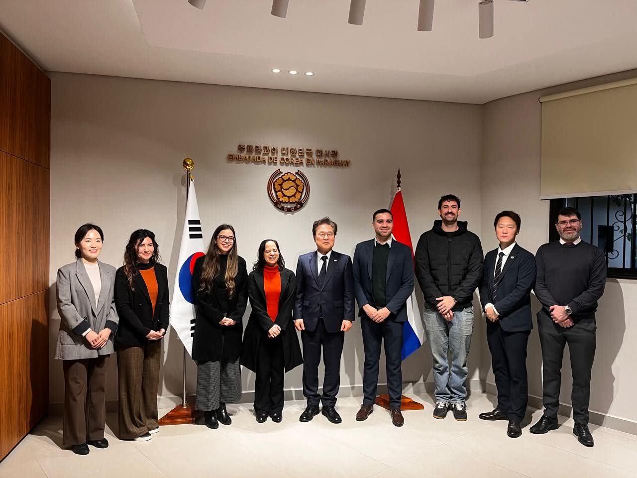 글로벌녹색성장기구(GGGI) 파라과이 사무소장 접견